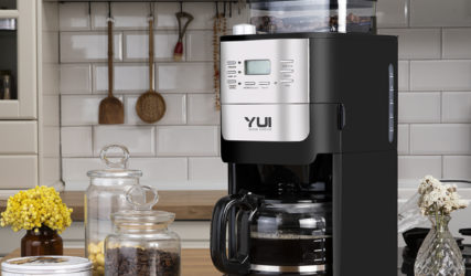 Yui-CM-1609G-Öğütücülü Filtre Kahve Makinesi-04