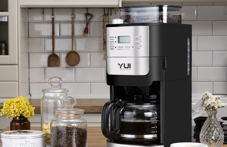 Yui-CM-1609G-Öğütücülü Filtre Kahve Makinesi-04
