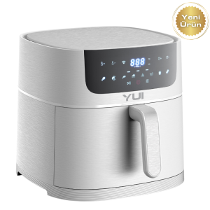 Yui M50 Maxifry XXL 8 Litre Smart Dokunmatik Airfryer Sıcak Hava Fritöz Beyaz