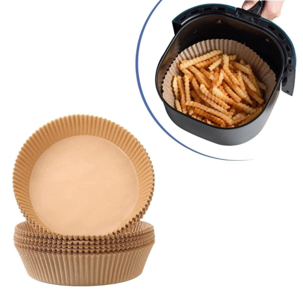 Yui,Xiaomi,Philips,Arzum,Tefal,Kumtel Uyumlu 16cm 6.3inç Hava Fritözü Airfryer Pişirme Kağıdı