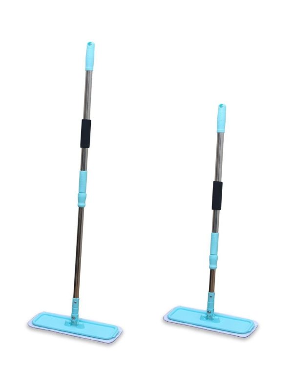 Yui Mikrofiber Teleskopik Spin Mop 4'lü Set Kuru Bez Islak Bez Ve Duvar Bezi