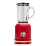 Yui M18 Kişisel Smoothie Blender Retro Titanyum Gri, 450 ml Cam, 600 ml Smoothie, 180 ml Öğütücü Hazne