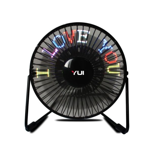 Yui UF240 Lazer Yazı Yansıtıcılı Mini Vantilatör Fan
