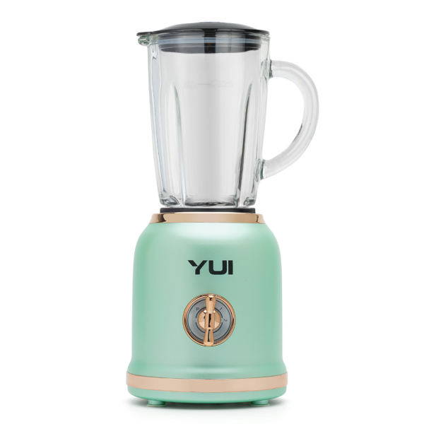 Yui M18 3'ü 1 Arada Retro Smoothie Blender Seti Yeşil