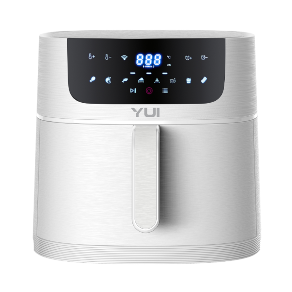 Yui M50 Maxifry XXL 8 Litre Smart Dokunmatik Airfryer Sıcak Hava Fritöz Beyaz
