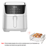 Yui M25 Maxifry Pro 5.5 Lt. Smart Dokunmatik Airfryer Sıcak Hava Fritöz