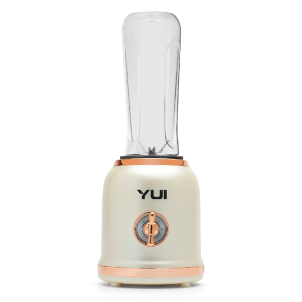 Yui M18 3'ü 1 Arada Retro Smoothie Blender Seti Krem Renk