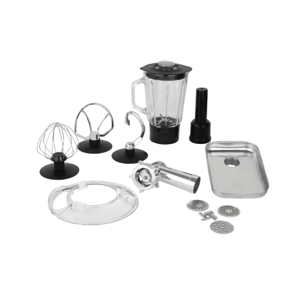 M200 Multi-fonksiyonel 3'ü Bir Arada Döküm Gövde Stand Mikser Kıyma Setli Ve Blender Özellikli 1800W