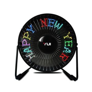 Yui UF240 Lazer Yazı Yansıtıcılı Mini Vantilatör Fan