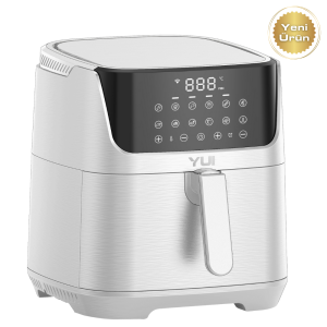 Yui M25 Maxifry Pro 5.5 Lt. Smart Dokunmatik Airfryer Sıcak Hava Fritöz