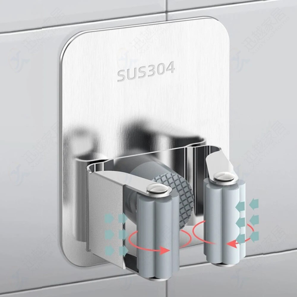 Yui Deerma Xiaomi Sprey Mop paspas Yapışkanlı Çelik Tutucu 3'lü Set