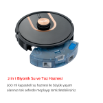 Yui S7 Plus Akıllı Çöp İstasyonlu Robot Vacuum & Mop Süpürge Siyah