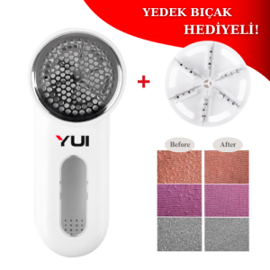 Yui CX1 Şarjlı (Type C) Tüy Ve Tiftik toplama temizleme makinesi+ 1 Adet yedek Bıçak Hediyeli