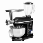 Yui M120 Multi-fonksiyonel 3'ü Bir Arada Stand Mikser Kıyma Setli Ve Blender Özellikli Siyah