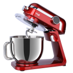 Yui M123 Easy Chef Premium 1800W Dokunmatik Ekran Alüminyum Stand Mikser 7Lt.+Kıyma Başlık Seti Kırmızı
