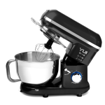 Yui M120 Multi-fonksiyonel 3'ü Bir Arada Stand Mikser Kıyma Setli Ve Blender Özellikli Siyah
