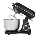 Yui M122 1800 W 6 Litre Alüminyum Döküm Hamur Makinesi Stand Mikser+Kıyma Başlık Seti Siyah