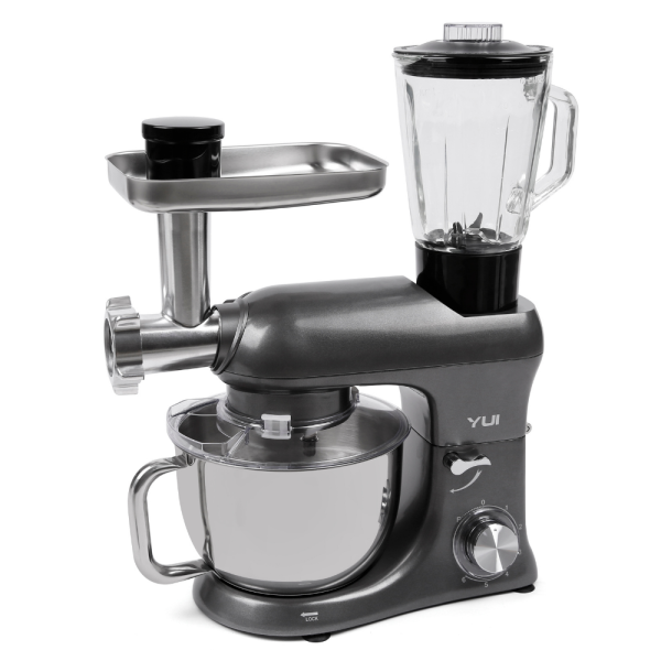 Yui M200 Multi-fonksiyonel 3'ü Bir Arada Döküm Gövde Stand Mikser Kıyma Setli Ve Blender Özellikli 1800w