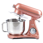 Yui M122 1800 W 6 Litre Alüminyum Döküm Hamur Makinesi Stand Mikser+Kıyma Başlık Seti Pembe