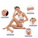 Yui IPLV15 Pro Vücut -Yüz- Bikini Başlıklı Ağrısız Otomatik Ve Manuel Atım Buz Lazer Epilasyon Cihazı