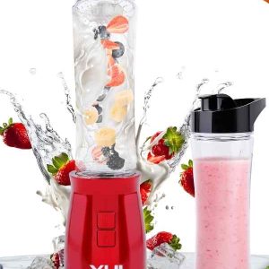 Yui M19 500w Kişisel Smoothie Blender Kırmızı 1 Adet Yedek Şişe