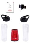 Yui M19 500w Kişisel Smoothie Blender Kırmızı 1 Adet Yedek Şişe