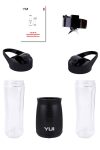 Yui M19 500w Kişisel Smoothie Blender Siyah 1 Adet Yedek Şişe