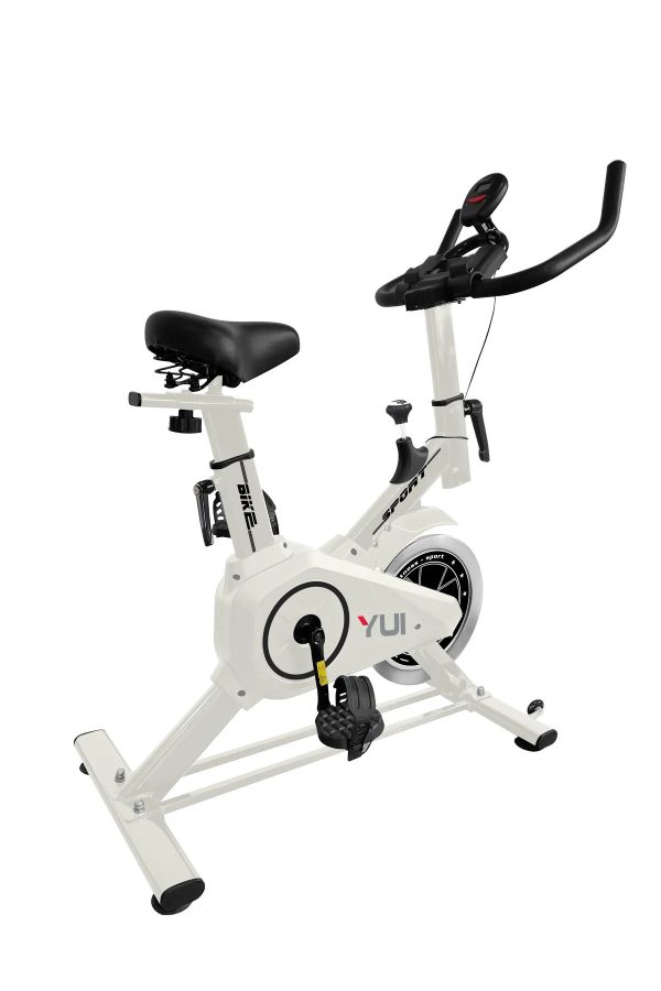 XV15 Esential Profesyonel Spinning Bike Kondisyon Bisikleti Ve Kondisyon Aleti Beyaz