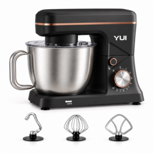 M108 Easy Chef Hamur Yoğurma Makinesi Stand Mikseri Siyah