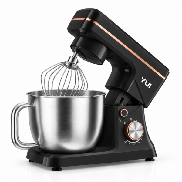 M108 Easy Chef Hamur Yoğurma Makinesi Stand Mikseri Siyah