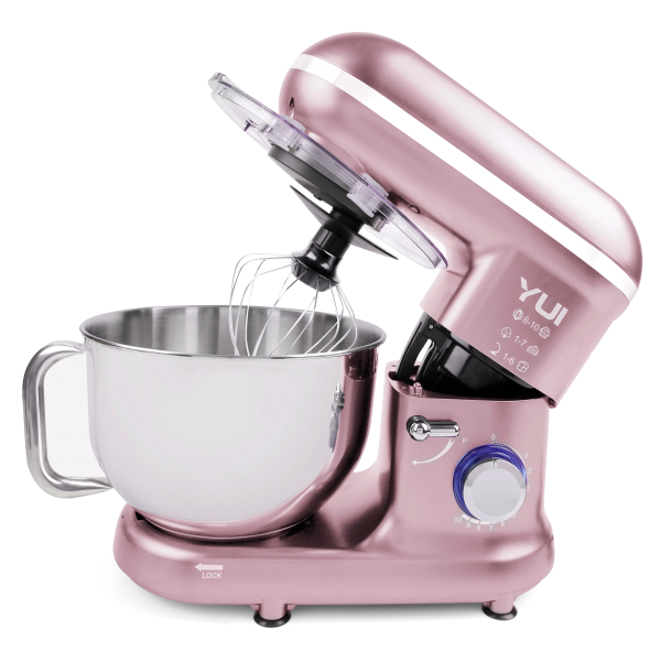 M108 Easy Chef Hamur Yoğurma Makinesi Stand Mikseri Rose Gold