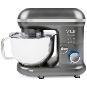 M108 Easy Chef Hamur Yoğurma Makinesi Stand Mikseri Antrasit Gri