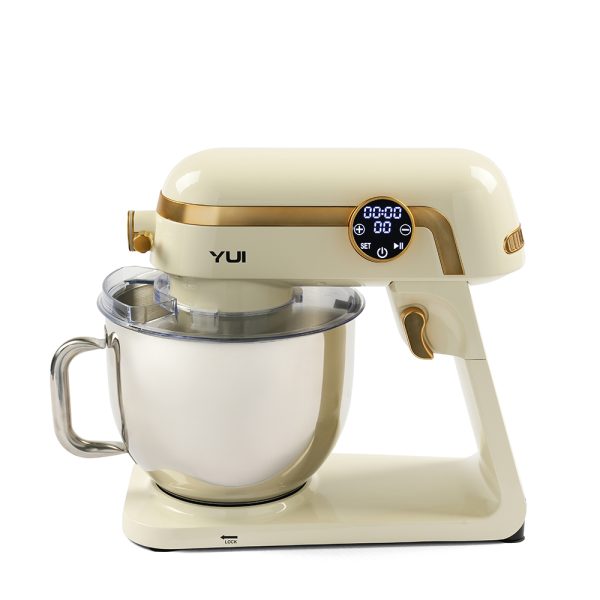 Easy Chef M123 1800w Güç 7l Hazne Stand Mikser Krem Gold
