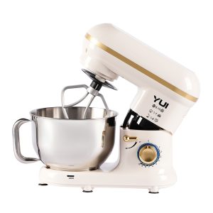 M108 Easy Chef Hamur Yoğurma Makinesi Stand Mikseri Krem Gold