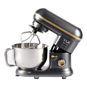 M108 Easy Chef Hamur Yoğurma Makinesi Stand Mikseri Gri Gold