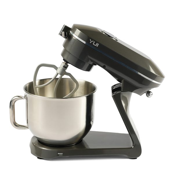 Easy Chef M129 1800w Güçlü Döküm Metal Stand Mikser Demir Gri