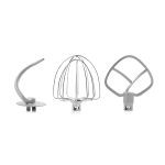 Easy Chef M129 1800w Güçlü Döküm Metal Stand Mikser Gümüş
