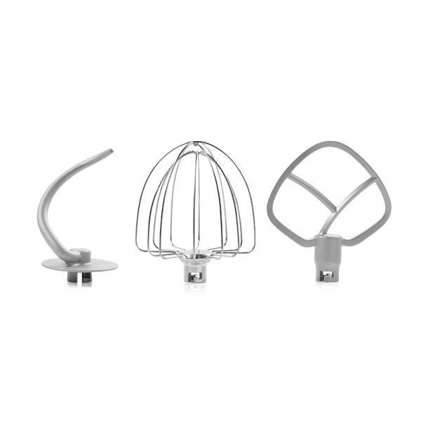 Easy Chef M129 1800w Güçlü Döküm Metal Stand Mikser Gümüş