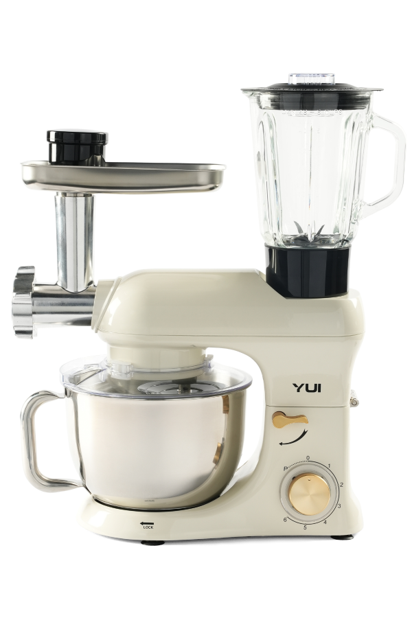 M200 Multi-fonksiyonel 3'ü Bir Arada Döküm Gövde Stand Mikser Kıyma Setli Ve Blender Özellikli 1800w