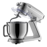 Easy Chef M129 1800w Güçlü Döküm Metal Stand Mikser Gümüş