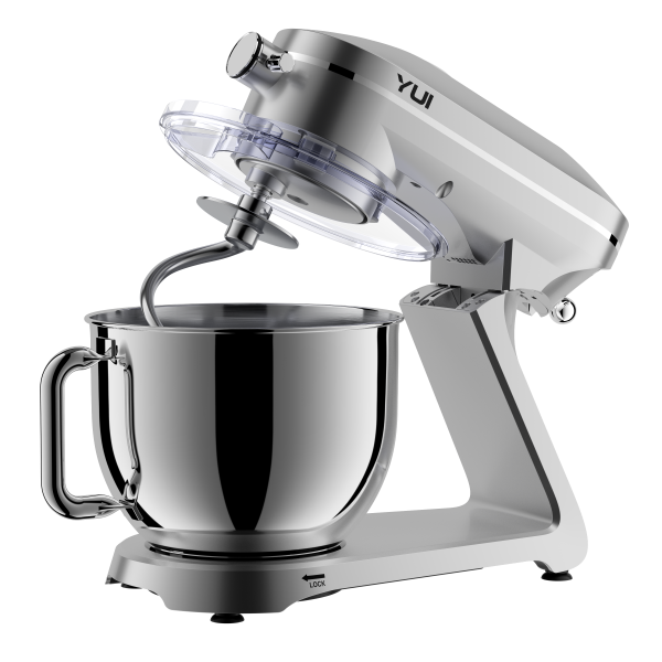 Easy Chef M129 1800w Güçlü Döküm Metal Stand Mikser Gümüş