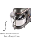 M108 Easy Chef Hamur Yoğurma Makinesi Stand Mikseri Gri Rose Gold