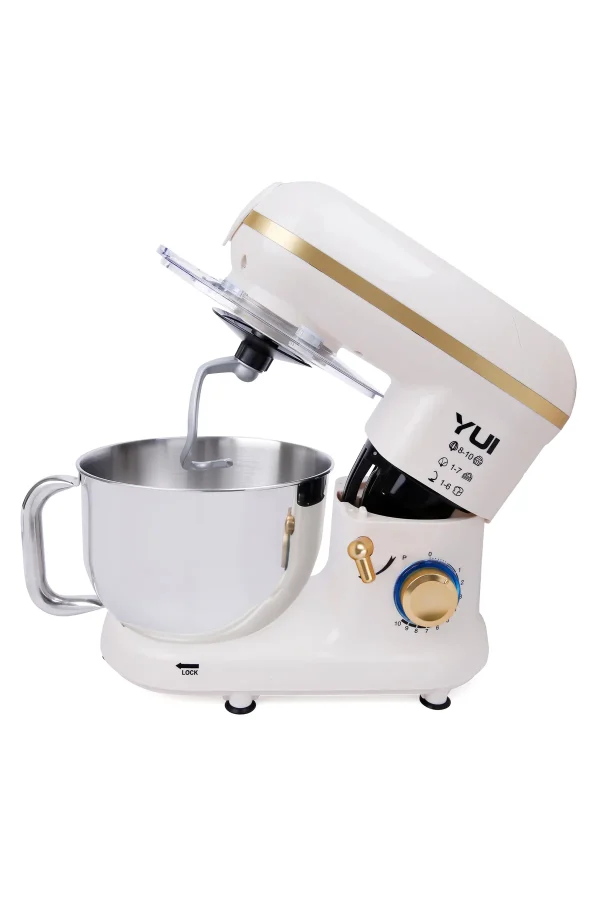 M120 Multi-fonksiyonel 3'ü Bir Arada Stand Mikser Kıyma Setli Ve Blender Özellikli Krem/gold