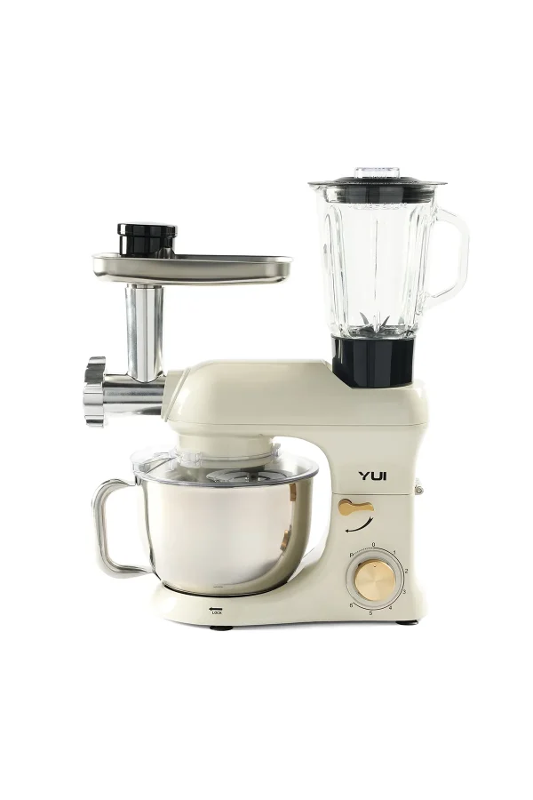 M200 Multi-fonksiyonel 3'ü Bir Arada Döküm Gövde Stand Mikser Kıyma Setli Ve Blender Özellikli 1800w