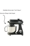 Easy Chef M122 Plus DC Motor Stand Mikser Çift Başlıklı Parlak Koyu Gri