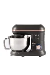 M108 Easy Chef Hamur Yoğurma Makinesi Stand Mikseri Gri Rose Gold