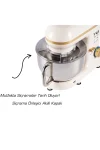 M108 Easy Chef Hamur Yoğurma Makinesi Stand Mikseri Antrasit Beyaz