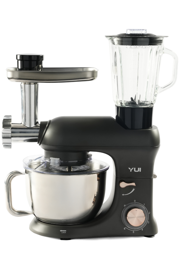 M200 Multi-fonksiyonel 3'ü Bir Arada Döküm Gövde Stand Mikser Kıyma Setli Ve Blender Özellikli 1800w