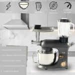 M200 Multi-fonksiyonel 3'ü Bir Arada Döküm Gövde Stand Mikser Kıyma Setli Ve Blender Özellikli 1800w