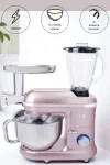 M120 Multi-fonksiyonel 3'ü Bir Arada Stand Mikser Kıyma Setli Ve Blender Özellikli Rose